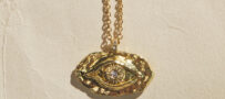 Pamela Love Fine 18K Vision Pendant