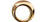 Claire Florence Solid 18K Gold Stacking Ring