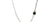 Ara Vartanian 18k Gold Necklace with Diamonds and Emerald