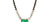 Ara Vartanian 18k Gold Necklace with Diamonds and Emerald