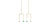 Ara Vartanian 18K Gold Earrings with Emeralds and White Diamonds