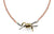 Rodarte Tri-Tone Barbed Wire Necklace