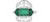 VAK 18K \'Arch of Heaven\' Diamond and Natural Zambian Emerald Ring