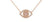 Netali Nissim 18K Protected Mini Eye Necklace with Turquoise and White Diamonds