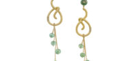 Daniela Villegas One of a Kind 18K Gusano Earrings