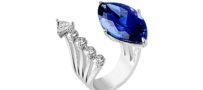 Delfina Delettrez One of a Kind \'Today Tomorrow\' Ring with Tanzanite and Diamonds